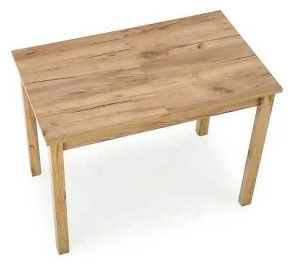 Masa extensibila GINO, stejar, PAL furniruit, 100/135x60x75 cm