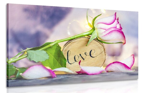 Tablou mărturisire romantică Love