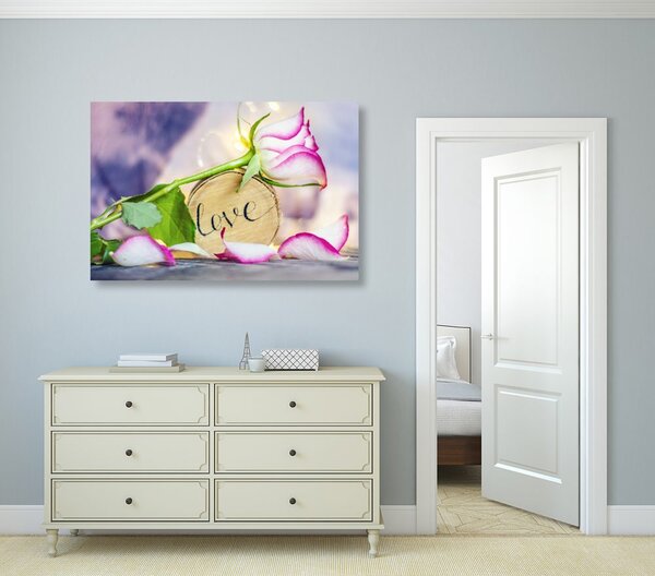 Tablou mărturisire romantică Love
