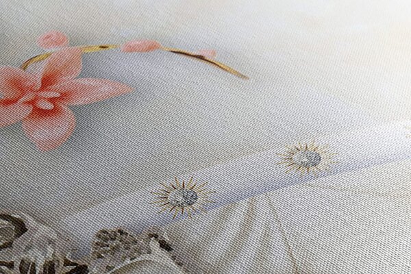 Tablou bijuterii florale de lux