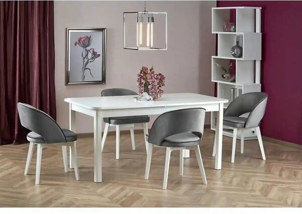 Masa extensibila FLORIAN, alb, 160/228x90x78 cm