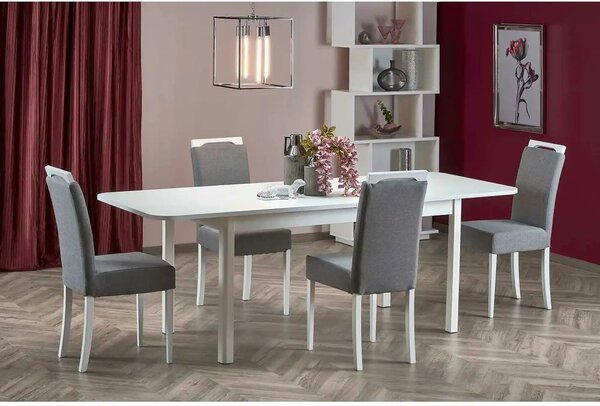Masa extensibila FLORIAN, alb, 160/228x90x78 cm
