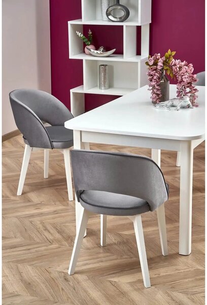 Masa extensibila FLORIAN, alb, 160/228x90x78 cm