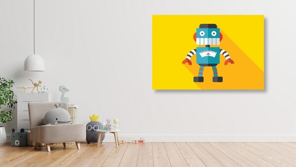 Tablou robotul vesel