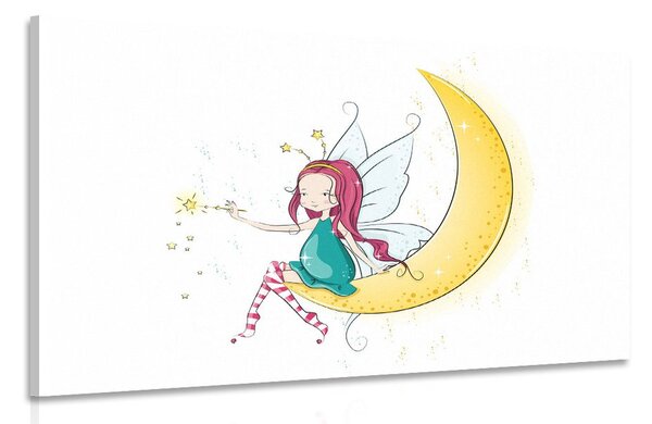Tablou zâna magică pe lună