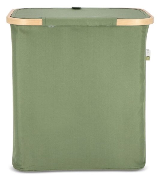 Cos pentru rufe NOLVIO 50 L, verde