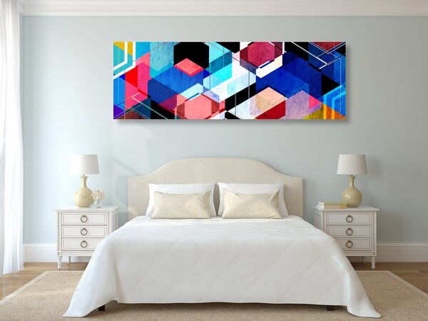 Tablou geometrie abstractă