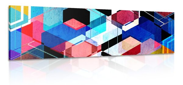 Tablou geometrie abstractă