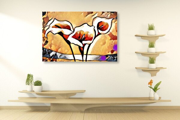 Tablou cala lily etno artistic