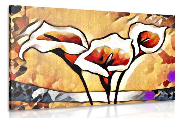 Tablou cala lily etno artistic