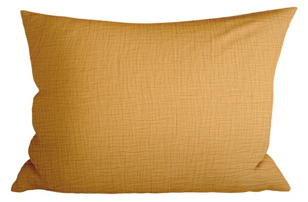 Husa de perna muselina MUSSARI 70x90 cm, mustar