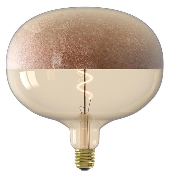 Bec LED dimabil FILAMENT cu cupolă E27/6W/230V 1800K, finisaj cupru, CRI 90