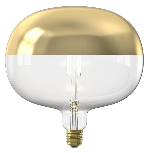Bec LED dimmabil cu filament și vârf auriu, E27, 6W, 230V, 1800K, CRI 90
