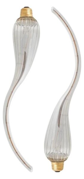 Set de 2 becuri LED dimabile LAMDA E27/4W/230V 2100K transparente