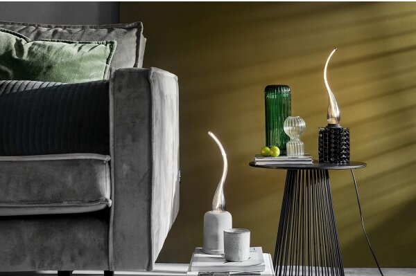 Set de 2 becuri LED dimabile LAMDA E27/4W/230V 2100K transparente
