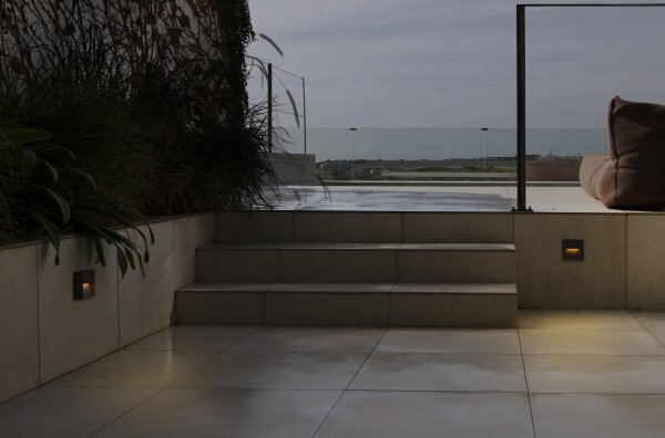 FARO 71963- Corp de iluminat pentru scări DUNE LED/3W/230V 2200/2700/3200/4000K IP65 antracit