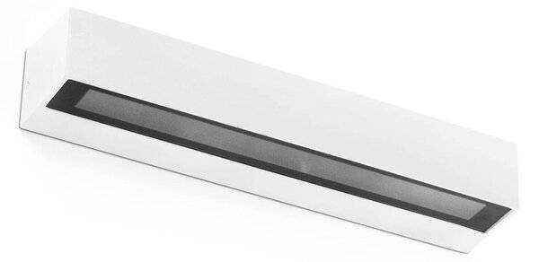 FARO 71903 - Aplică LED de perete pentru exterior DORO 2xLED/10W/230V IP65 albă