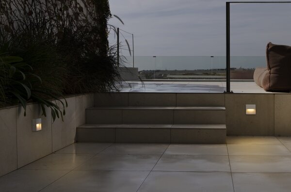 FARO 71964 - Aplica LED pentru scări DUNE LED/3W/230V 2200/2700/3200/4000K IP65 albă