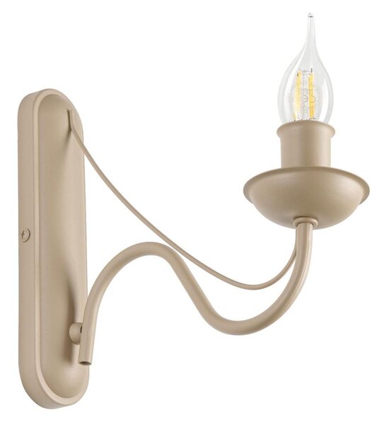 Lampă de perete ANTON 1xE14/60W/230V bej
