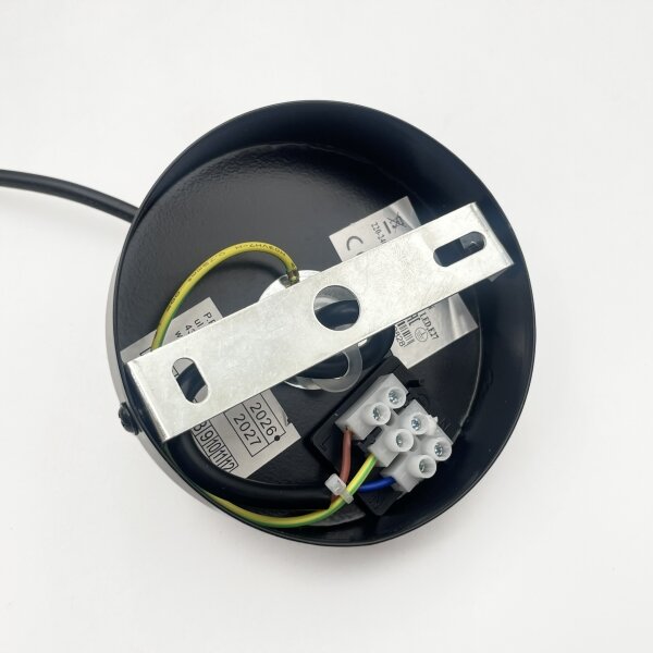 Pendul cu cablu VELLO 1xE27/15W/230V negru/bej fumuriu/negru