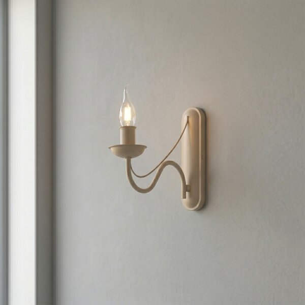 Lampă de perete ANTON 1xE14/60W/230V bej