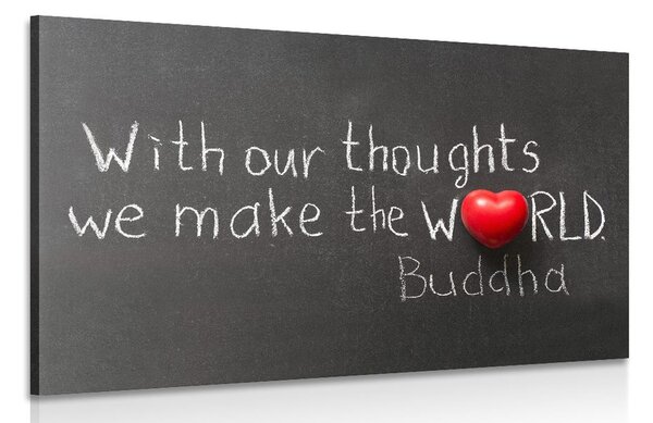 Tablou citatul lui Budha