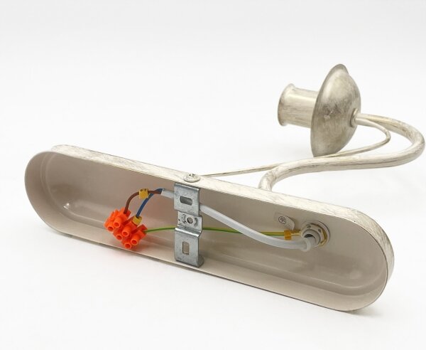 Aplică de perete ANTON 1xE14/60W/230V, alb patinat
