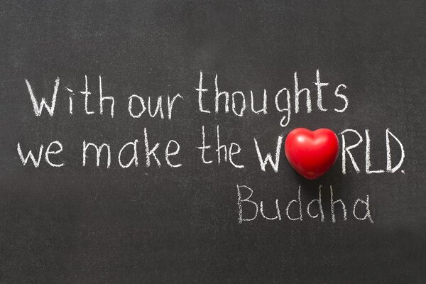 Tablou citatul lui Budha