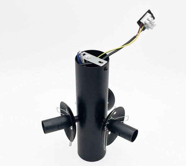 Plafonieră SFERIO 3xE14/5W/230V negru/transparent