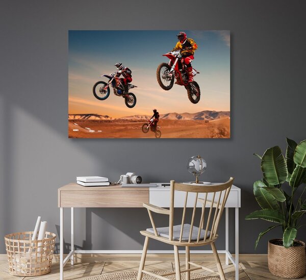 Tablou pentru motocicliști