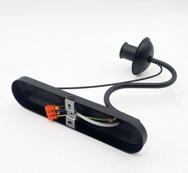 Aplica de perete ANTON 1xE14/60W/230V negru