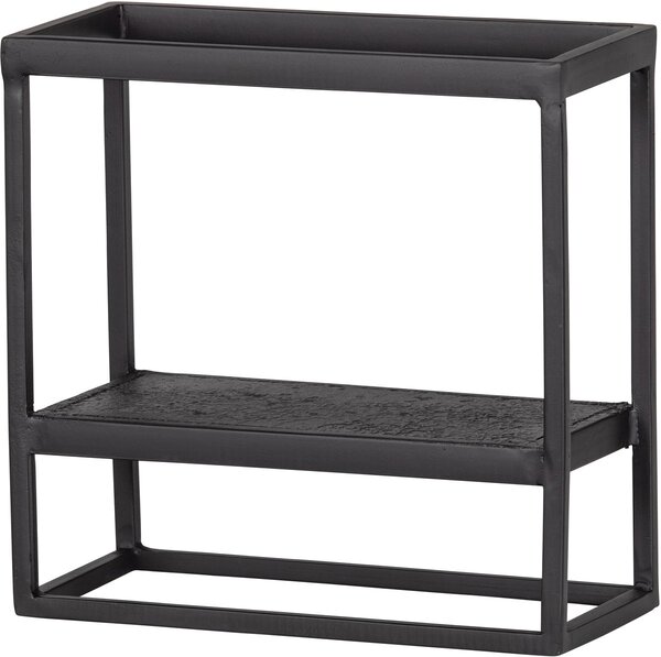 Raft metalic CASTO 40x40 cm, negru