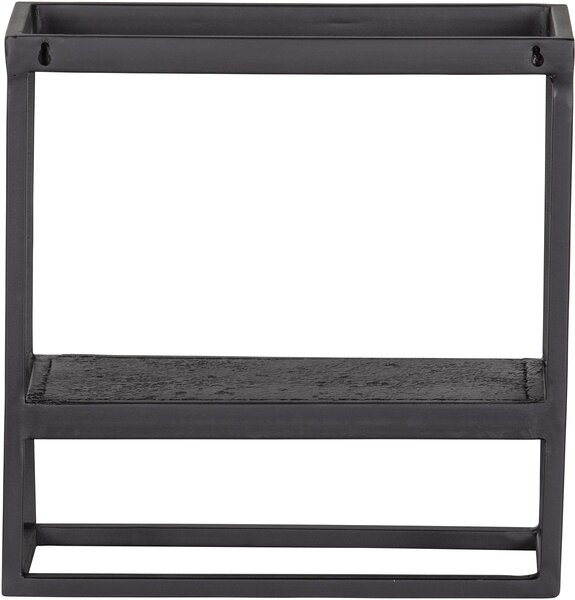 Raft metalic CASTO 40x40 cm, negru