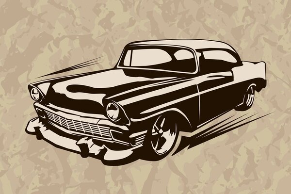Tablou veteranul retro