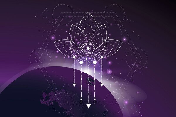 Tablou Feng Shui lotus