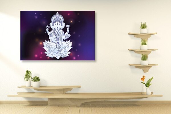 Tablou Ganesha budhistic