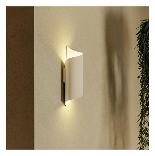Eglo 902024 - Aplica de perete LED pentru exterior MONTARELLO, 2xLED/4W/230V, IP44, albă