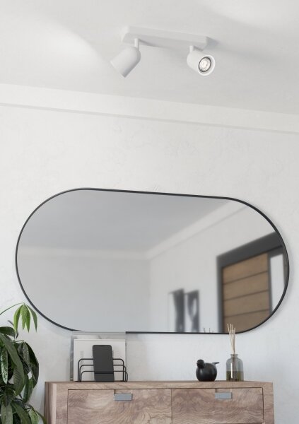 Eglo 901946 - Plafonieră cu spoturi CAMALDOLI, 2x GU10, 10W, 230V, alb