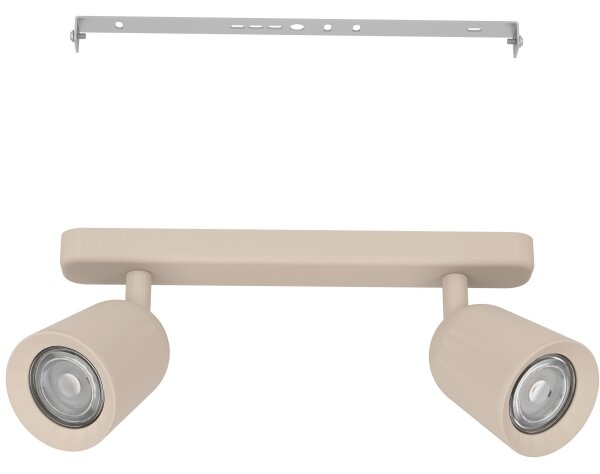 Eglo 902344 - Spot CAMALDOLI 2xGU10/10W/230V bej