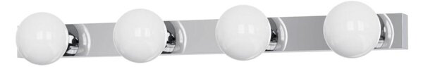 Brilagi - Aplică LED pentru oglindă de baie HOLLYWOOD 4xLED/3W/230V IP44 crom