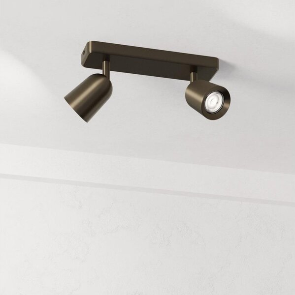 Eglo 901949 - Spot CAMALDOLI 2xGU10/10W/230V bronz