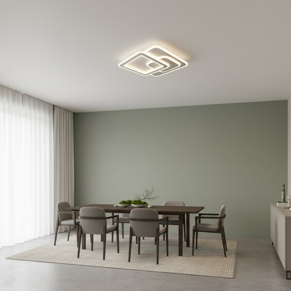 Brilagi - Plafonieră LED dimabilă MODERN LED/80W/230V 3000-6000K + telecomandă