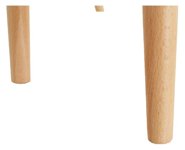 Set 2 masute FOLKO NEW, alb/stejar