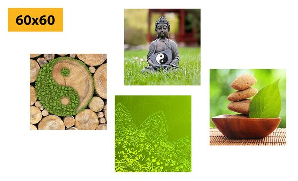 Set tablouri armonie plăcută Feng Shui