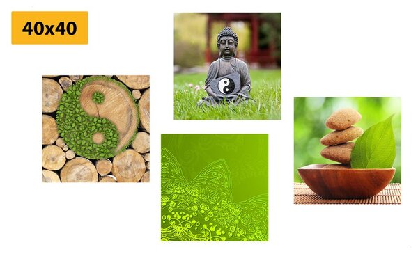 Set tablouri armonie plăcută Feng Shui