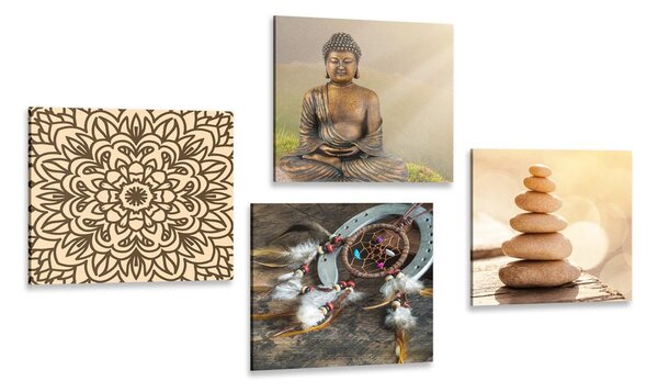 Set tablouri Budha armonic