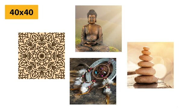 Set tablouri Budha armonic