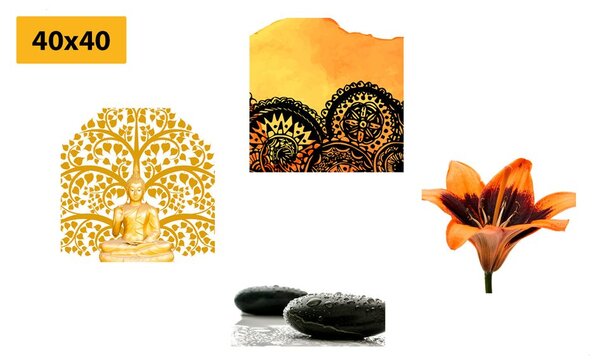 Set tablouri combinație Feng Shui