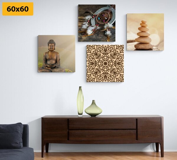 Set tablouri Budha armonic