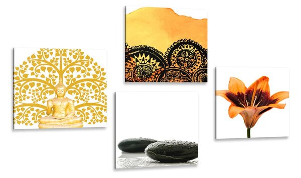 Set tablouri combinație Feng Shui